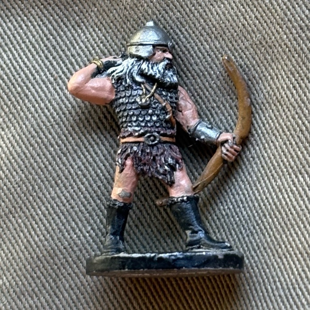 Grenadier 1990 Barbarian Archer Metal Miniature Fantasy